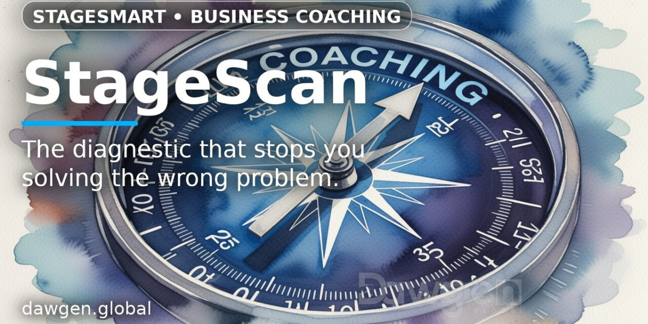 StageScan: The Diagnostic That Stops You Solving the Wrong Problem