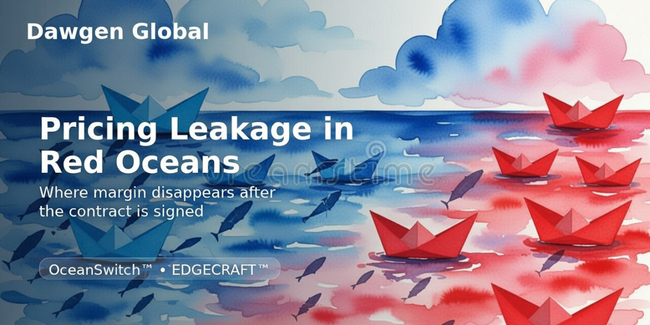 Pricing Leakage in Red Oceans: Finding Where Margin Disappears After the Contract Is Signed