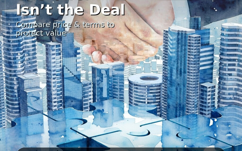 The Offer Isn’t the Deal: How Sellers Compare Price and Terms to Protect Value