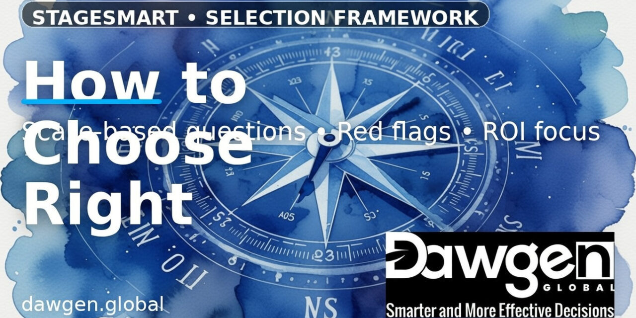 How to Choose the Right Business Coach:  A StageSmart Selection Framework for Sole Traders, SMEs, and Corporate Teams