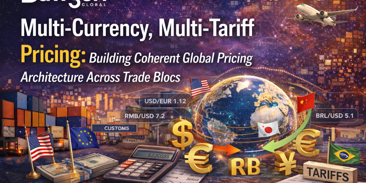 Multi-Currency, Multi-Tariff: Pricing Strategy for Companies Operating Across Trade Blocs