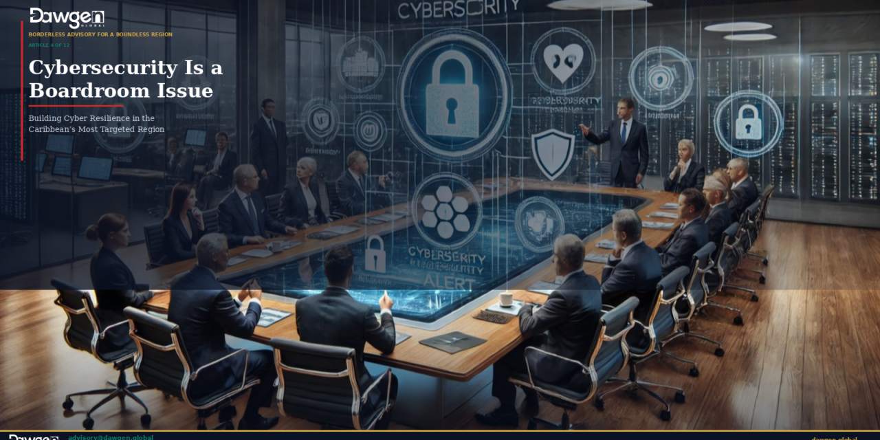 Cybersecurity Is a Boardroom Issue: Building Cyber Resilience in the Caribbean’s Most Targeted Region
