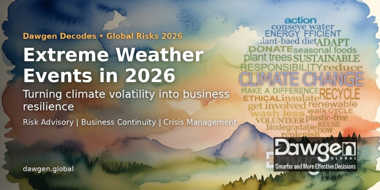 Extreme Weather Events in 2026: Turning Climate Volatility Into Business Resilience
