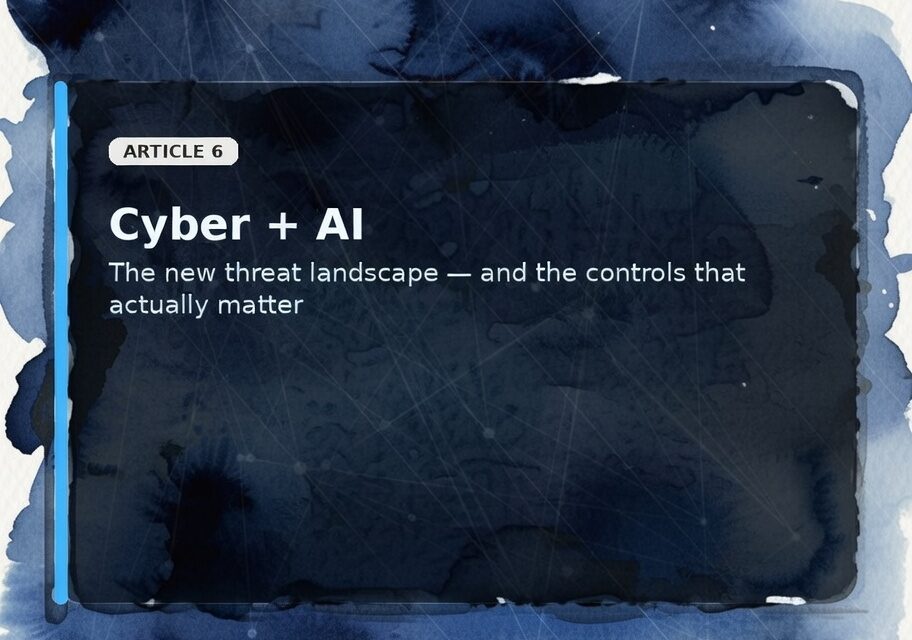 Cyber + AI in the Caribbean: The New Threat Landscape and the Controls That Matter | Dawgen TRUST™