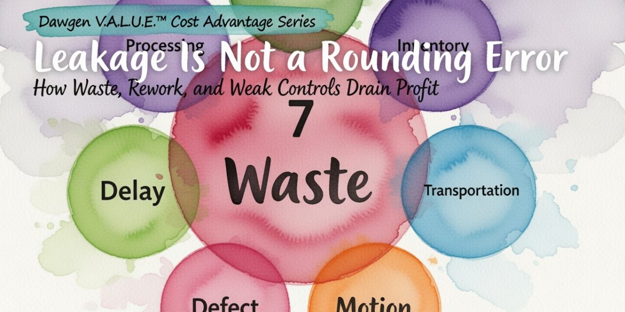 Leakage Is Not a Rounding Error: How Waste, Rework, and Poor Controls Drain Profit—and What to Do About It