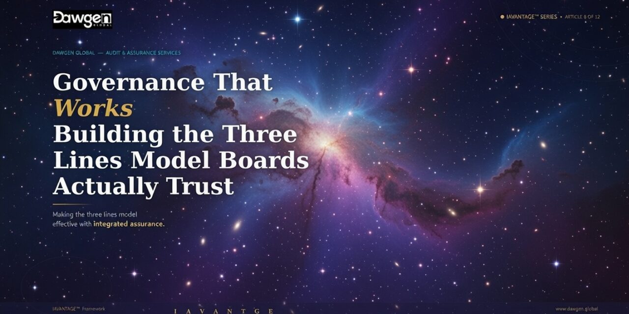 Governance That Works : Building the Three Lines Model That Boards Actually Trust