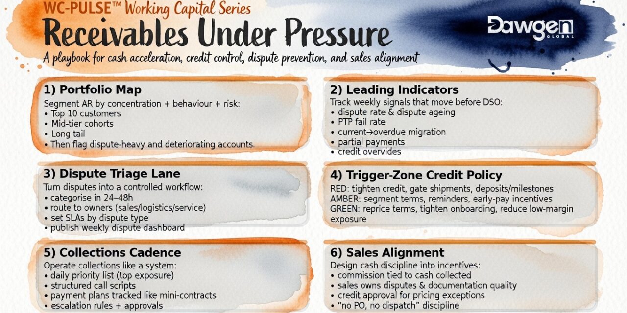 Receivables Under Pressure: A WC-PULSE™ Playbook for Cash, Credit, and Collections