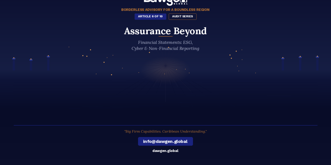 Assurance Beyond Financial Statements: ESG, Cybersecurity, and Non-Financial Reporting