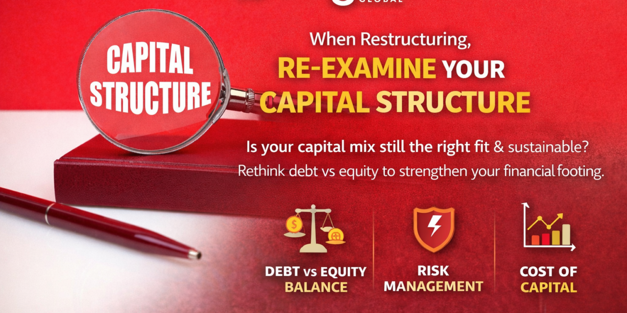 Capital Is the Oxygen of Your Restructuring. You Are Running Low and the Clock Is Running.