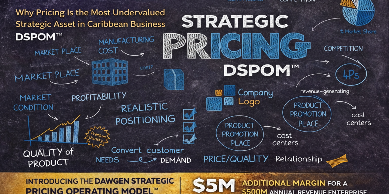 Why Pricing Is the Most Undervalued Strategic Asset in Caribbean Business