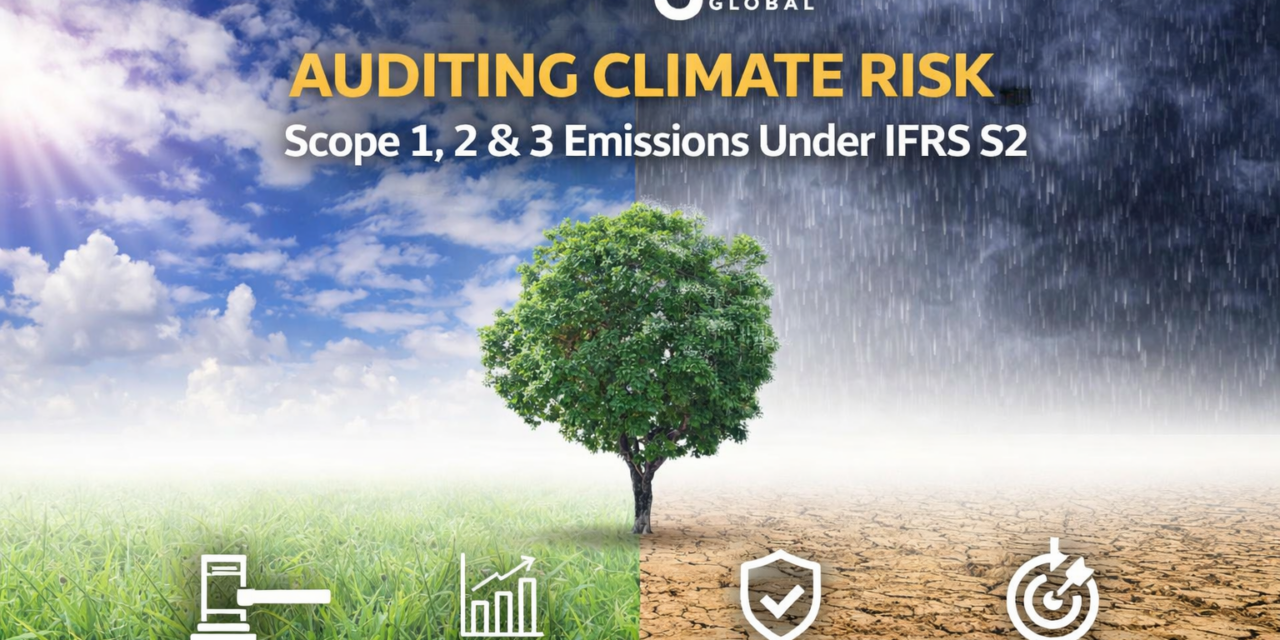 Auditing Climate Risk: Scope 1, 2 & 3 Emissions Under IFRS S2