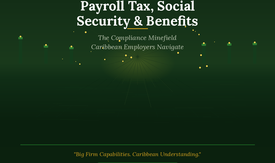 Payroll Tax, Social Security, and Employee Benefits: The Compliance Minefield Caribbean Employers Navigate Daily