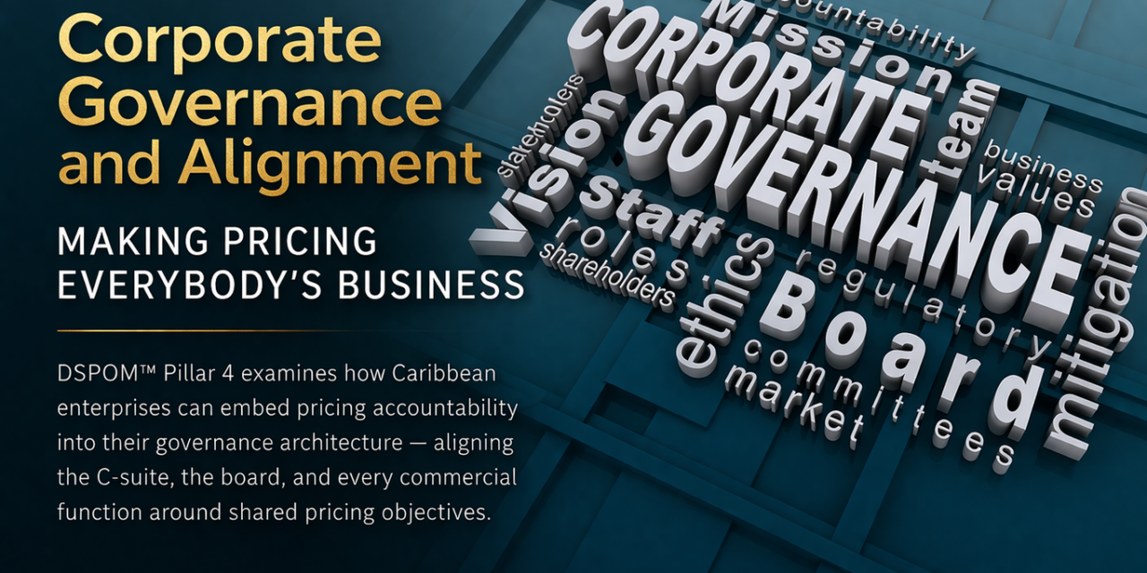 Corporate Governance and Alignment: Making Pricing Everybody’s Business