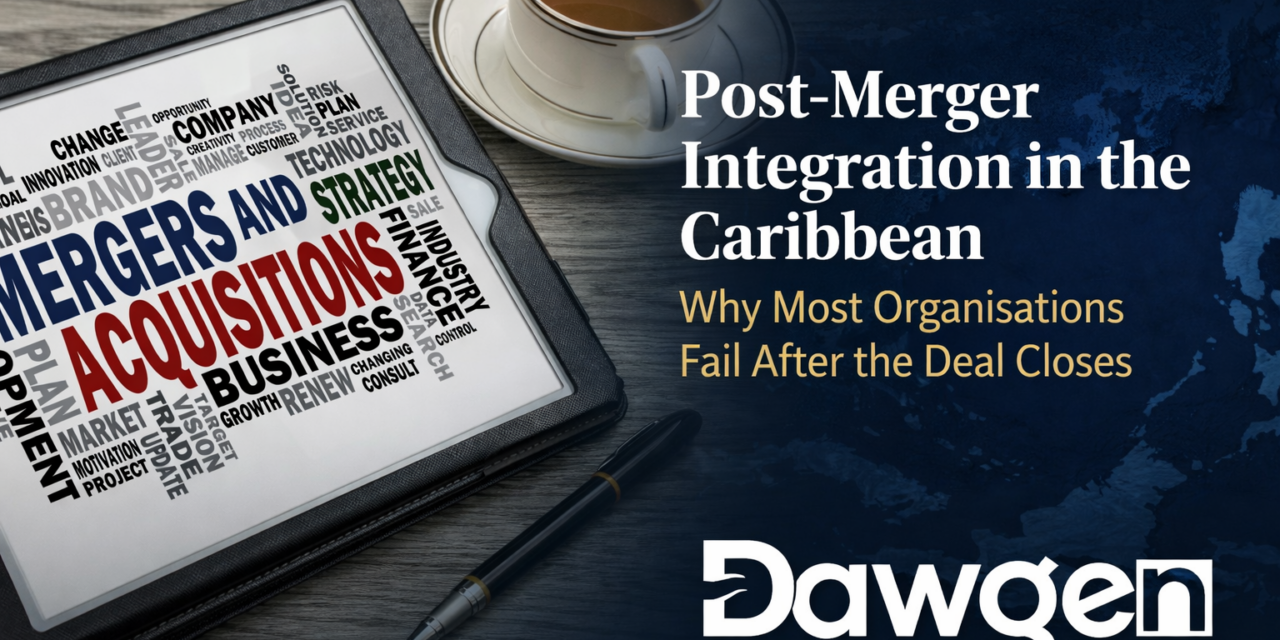 The Deal Is Done. Now the Real Work Begins — and Most Caribbean Organisations Are Not Ready for It.