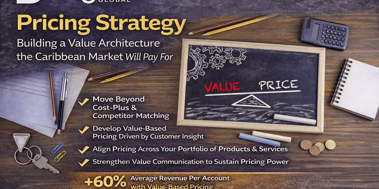 Pricing Strategy: Building a Value Architecture That the Caribbean Market Will Pay For