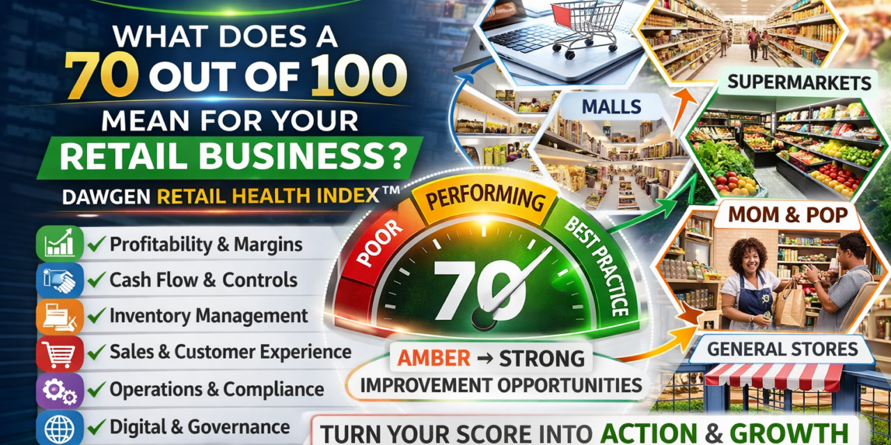 What Does a 70 Out of 100 Mean for Your Retail Business?