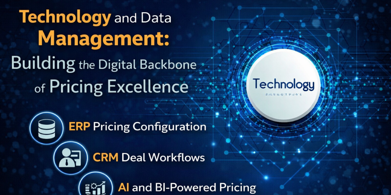 Technology and Data Management: Building the Digital Backbone of Pricing Excellence