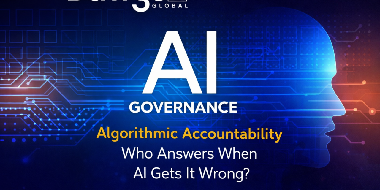 Algorithmic Accountability: Who Answers When AI Gets It Wrong?
