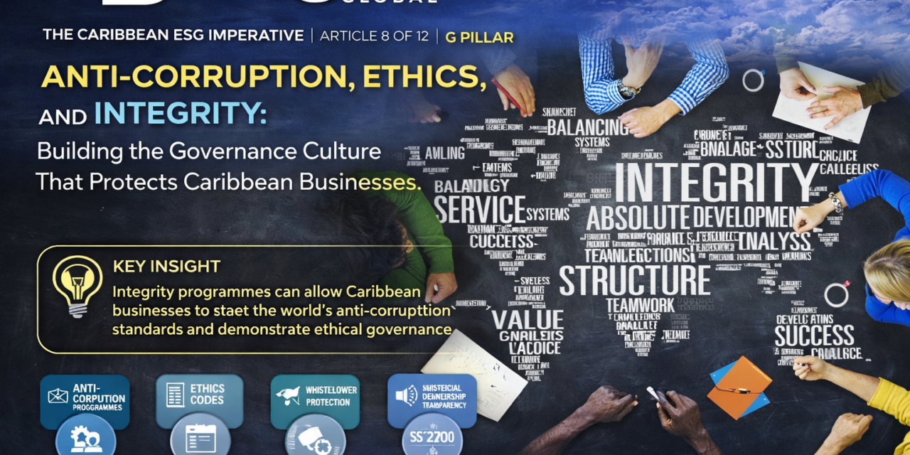 Anti-Corruption, Ethics, and Integrity: Building the Governance Culture That Protects Caribbean Businesses