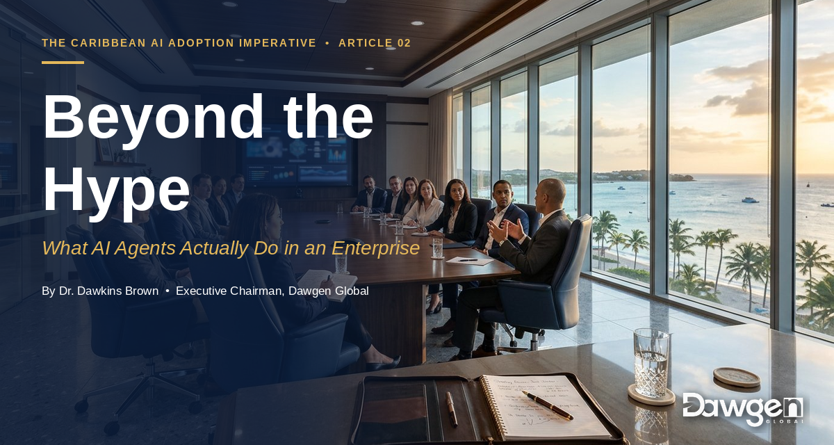 Beyond the Hype:  What AI Agents Actually Do in an Enterprise