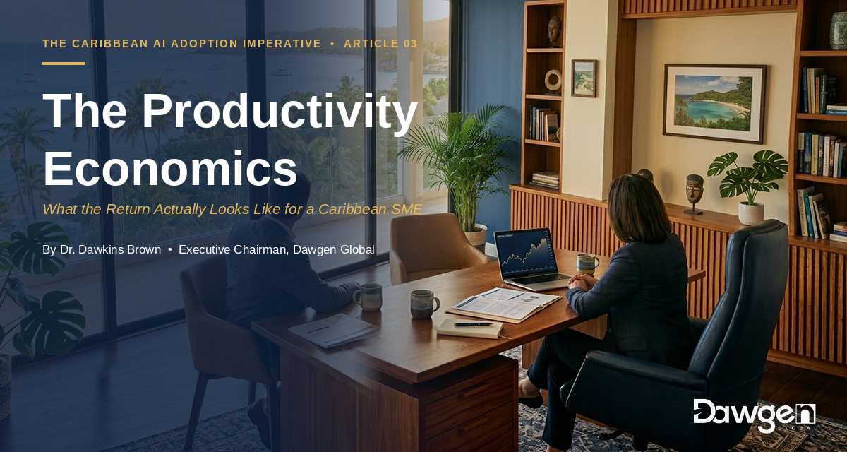 The Productivity Economics of AI: What the Return Actually Looks Like for a Caribbean SME