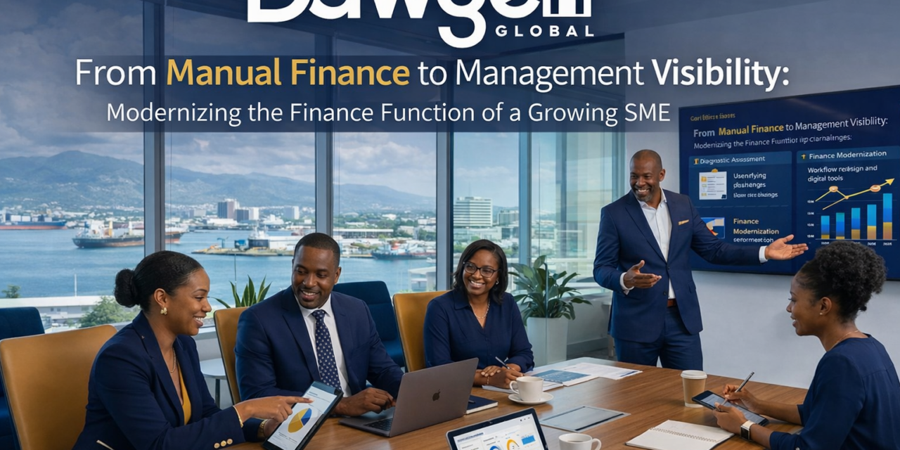 From Manual Finance to Management Visibility : Modernizing the Finance Function of a Growing Caribbean SME