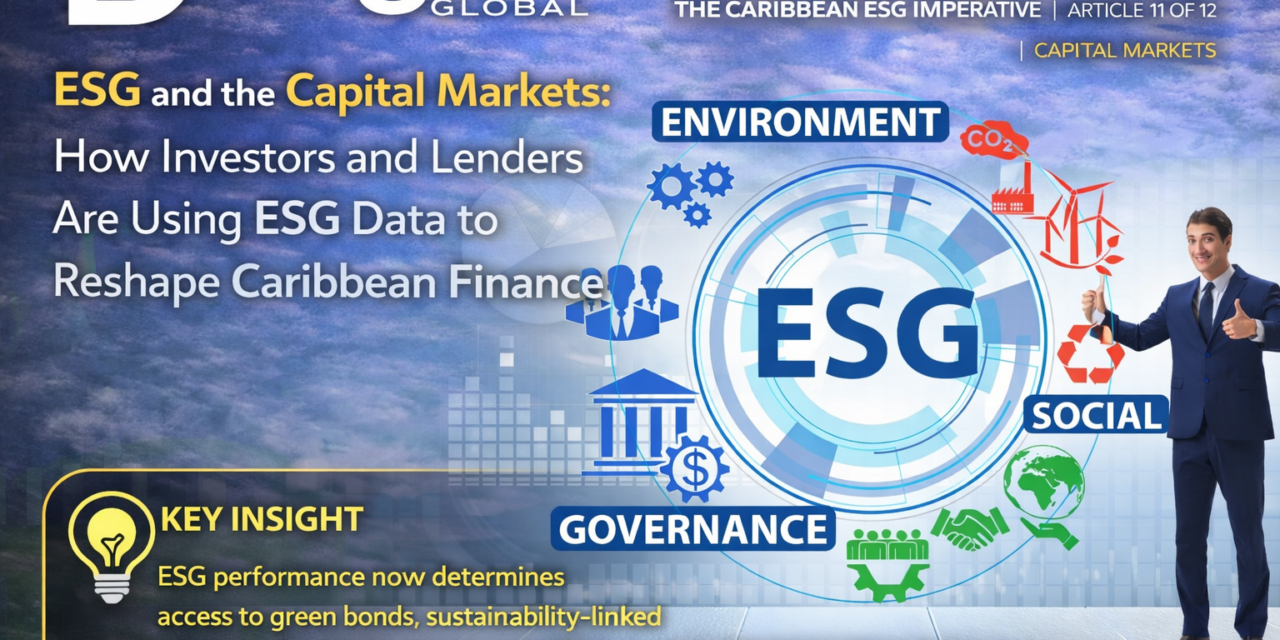 ESG and the Capital Markets: How Investors and Lenders Are Using ESG Data to Reshape Caribbean Finance