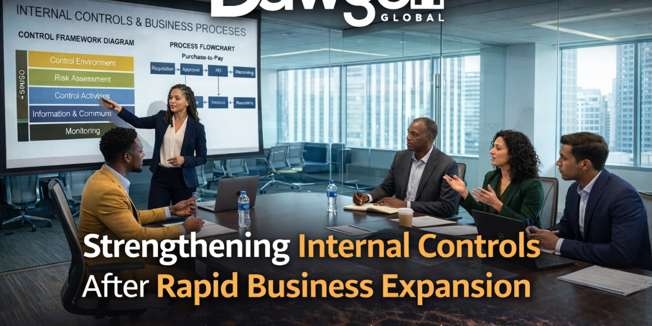 Internal Controls Case Study: How a Growing Business Improved Governance, Accountability and Control Discipline After Expansion