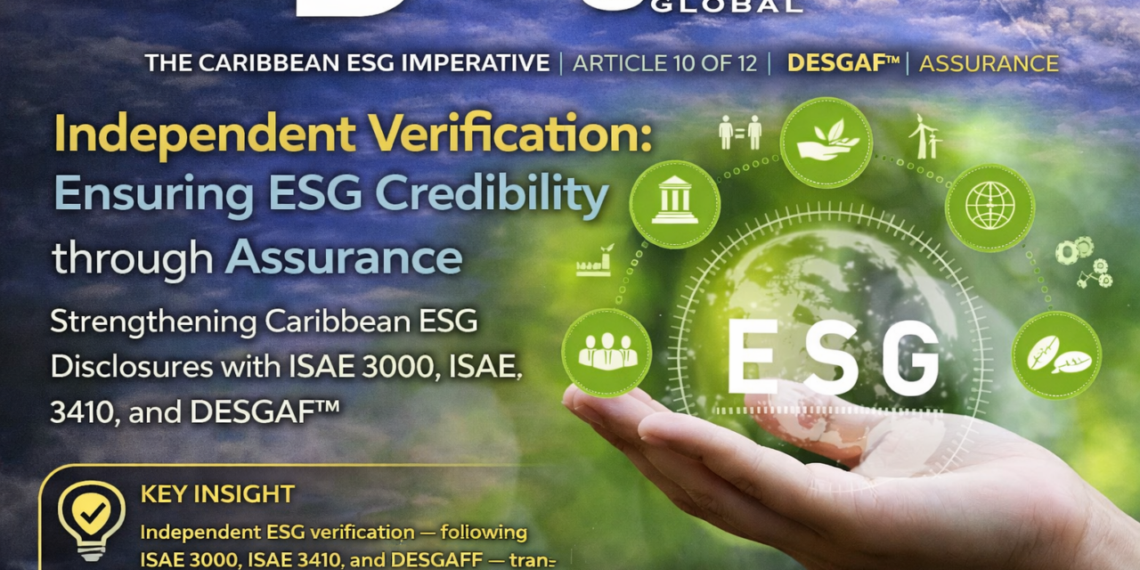 ESG Assurance: DESGAF™ and the Independent Verification That Makes ESG Credible