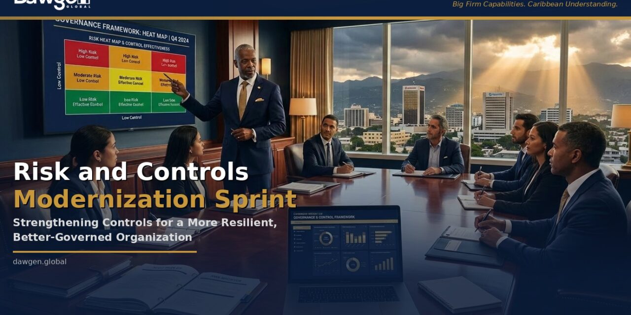 Risk and Controls Modernization Sprint:  Strengthening Controls for a More Resilient, Better-Governed Organization