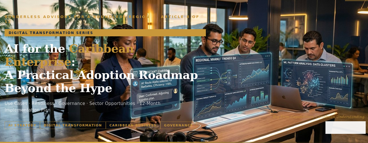 AI for the Caribbean Enterprise: A Practical Adoption Roadmap Beyond the Hype