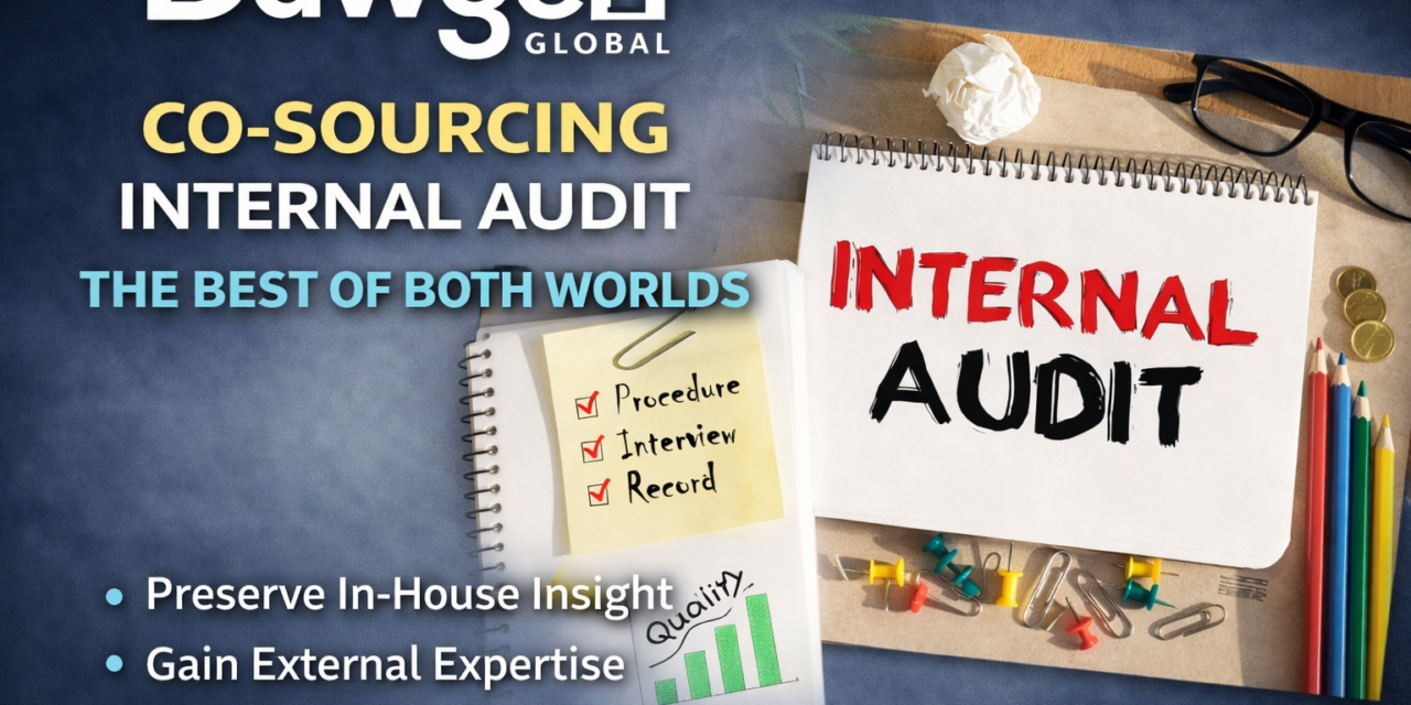 Co-Sourcing Internal Audit: The Best of Both Worlds