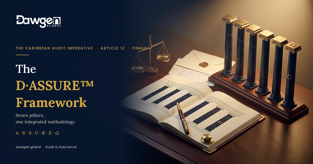 The D·ASSURE™ Framework: Dawgen Global’s Seven-Pillar Methodology for Modern Caribbean Audits