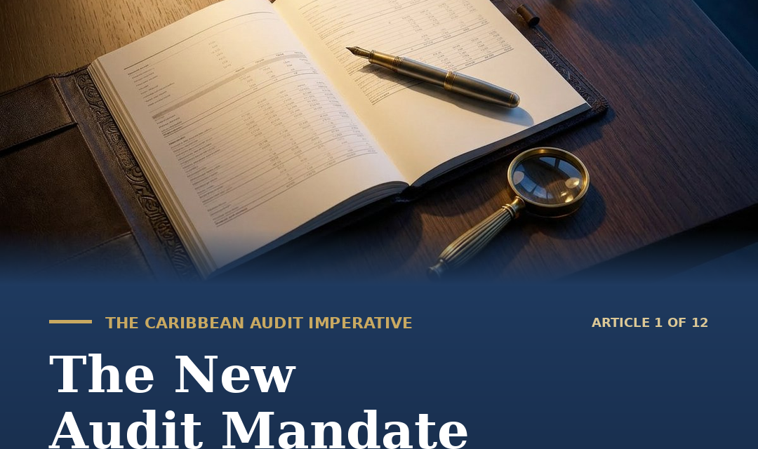 The New Audit Mandate: Why Caribbean Boards Must Rethink Audit as a Risk Lens