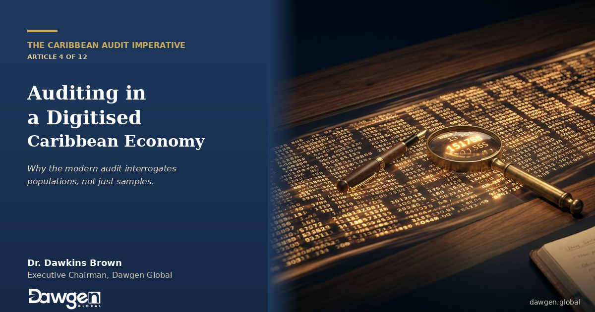 Auditing in a Digitised Caribbean Economy: Why Modern Audits Must Test Populations, Not Just Samples