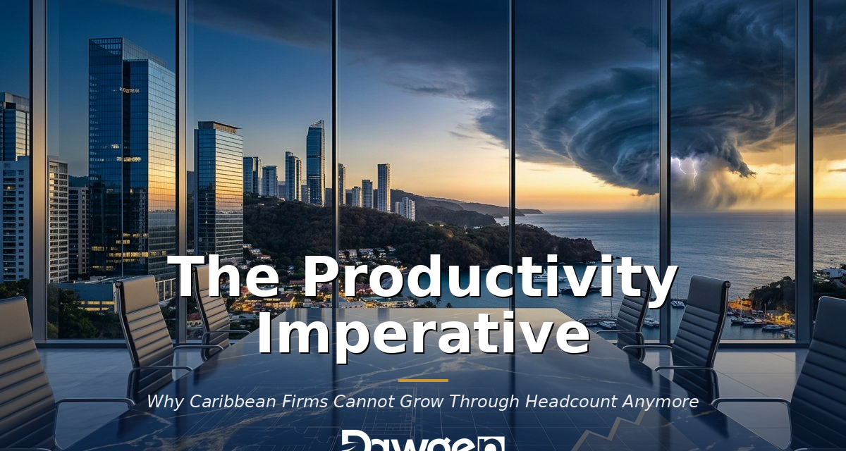 The Productivity Imperative:  Why Caribbean Firms Cannot Grow Through Headcount Anymore