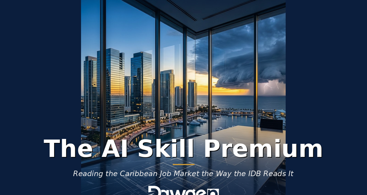 The AI Skill Premium : Reading the Caribbean Job Market the Way the IDB Reads It