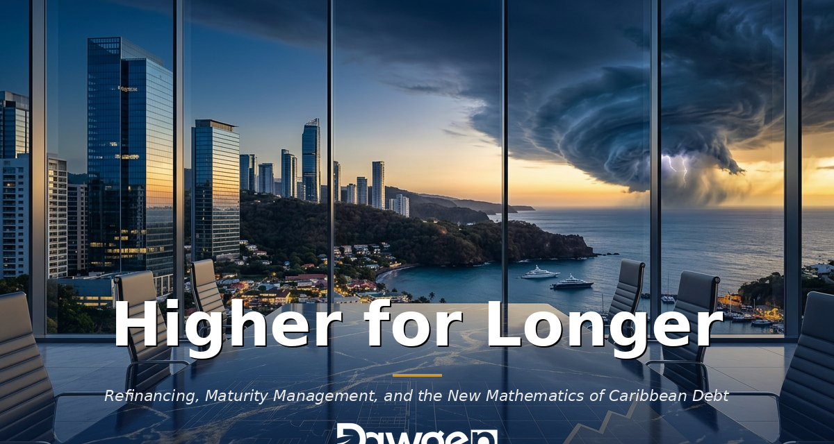 Higher for Longer:  Refinancing, Maturity Management, and the New Mathematics of Caribbean Debt