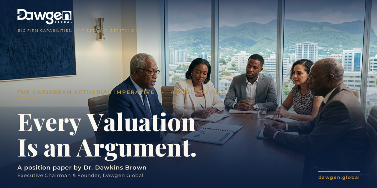 Every Valuation Is an Argument: Pension Valuation Governance for Caribbean Trustees