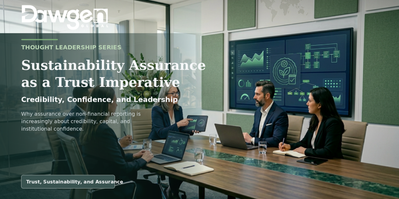 Sustainability Assurance as a Trust Imperative