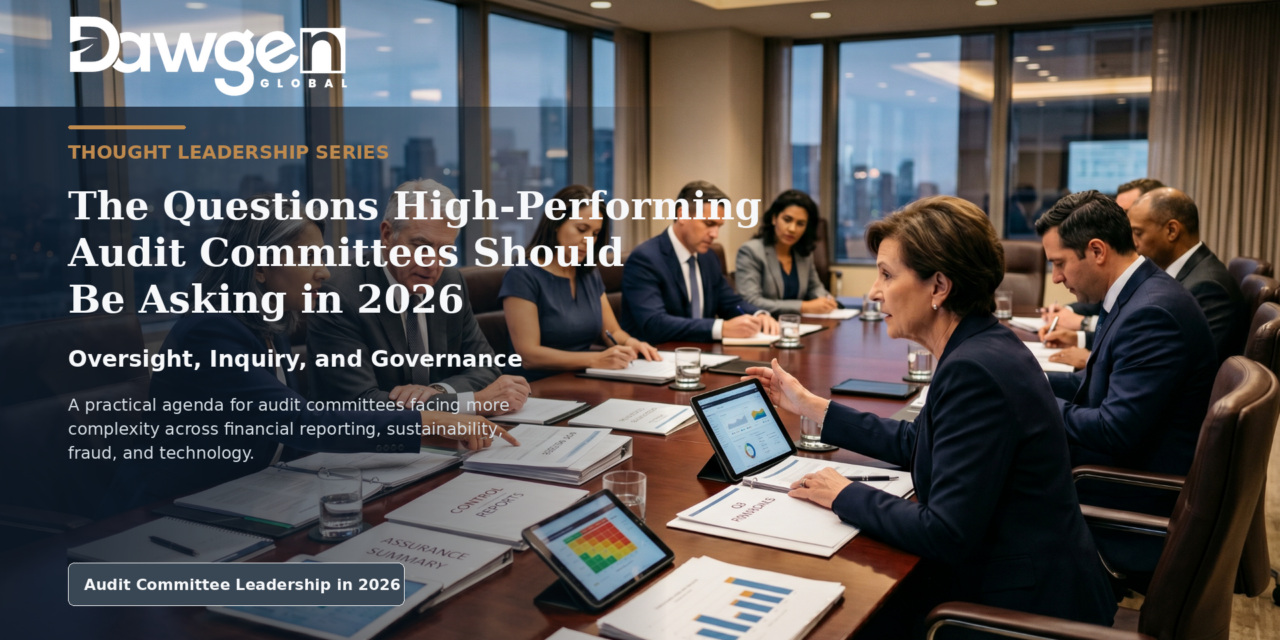 The Questions High-Performing Audit Committees Should Be Asking in 2026