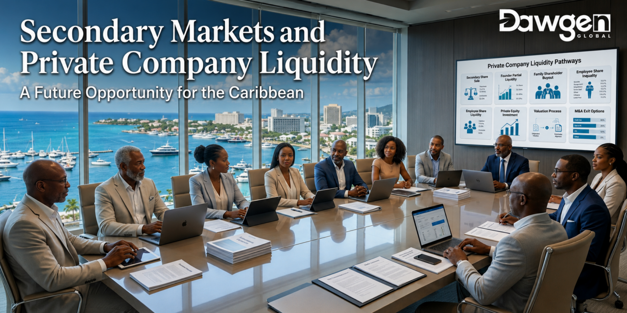 Secondary Markets and Private Company Liquidity: A Future Opportunity for the Caribbean
