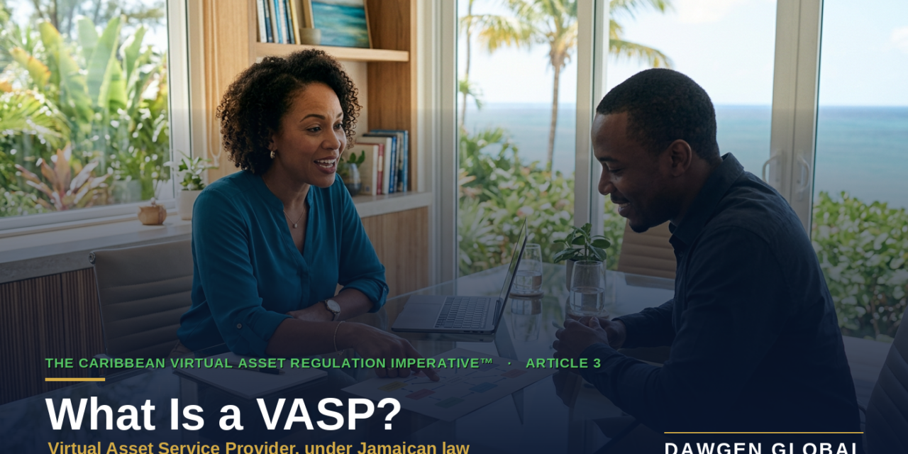 What Is a Virtual Asset Service Provider Under Jamaican Law?