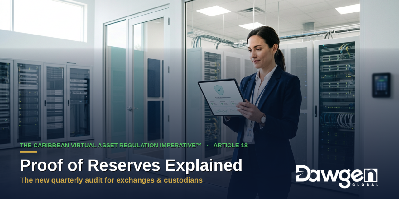 Proof of Reserves Explained: The New Quarterly Audit for Jamaican Exchanges and Custodians