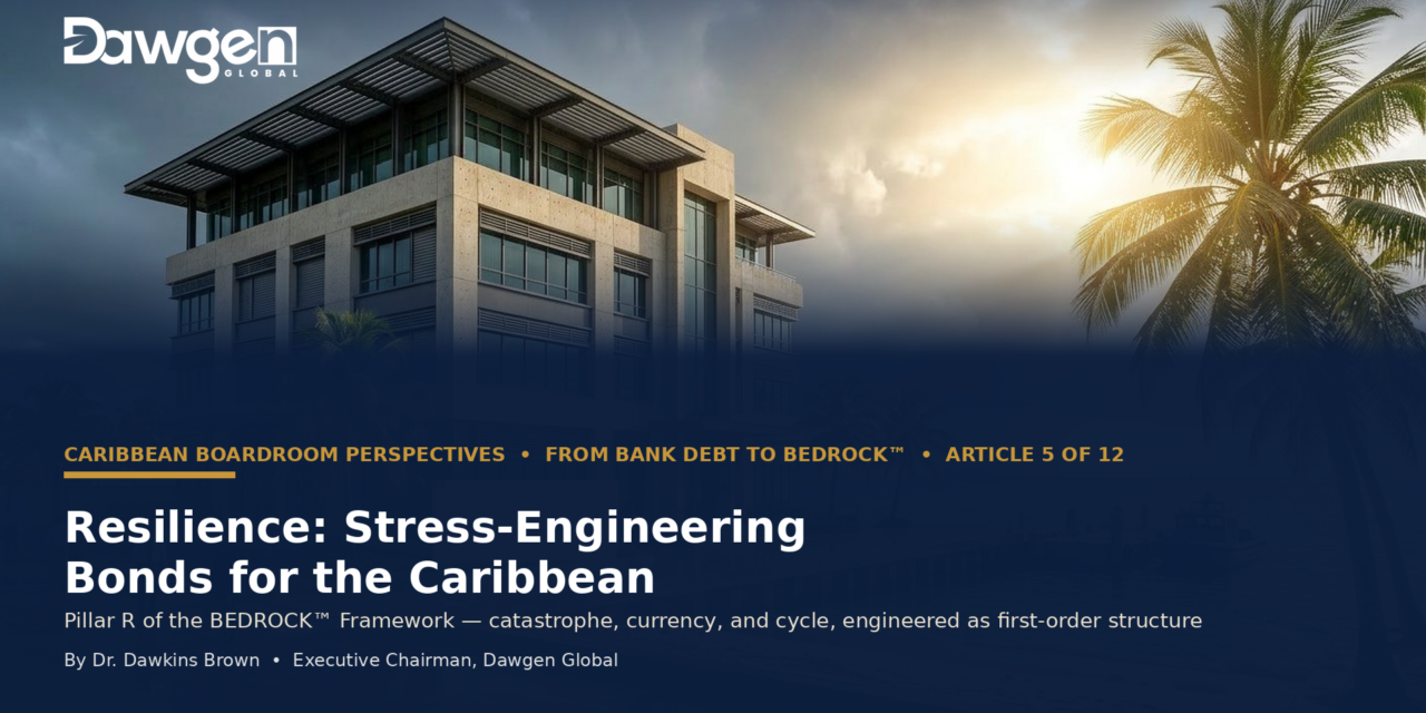 Resilience: Stress-Engineering Bonds for the Caribbean | BEDROCK™ Framework