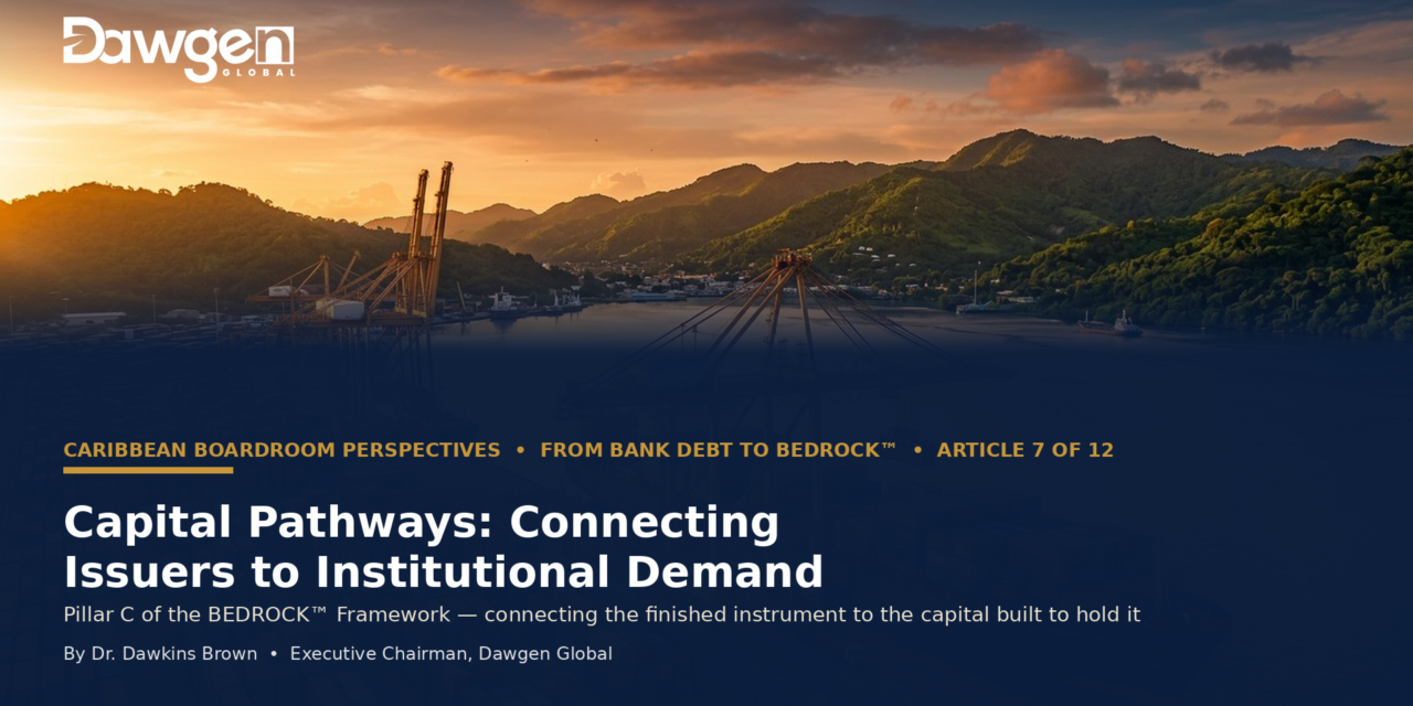Capital Pathways: Connecting Issuers to Institutional Demand | BEDROCK™ Framework