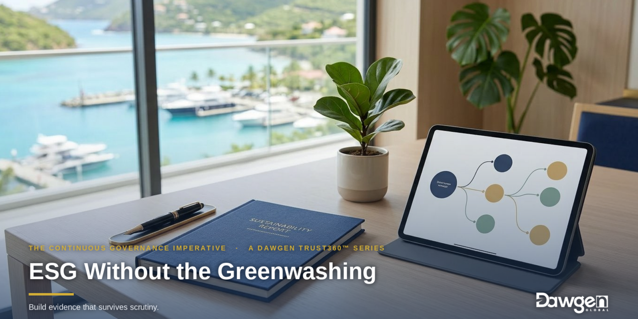 ESG Without the Greenwashing | Dawgen TRUST360™