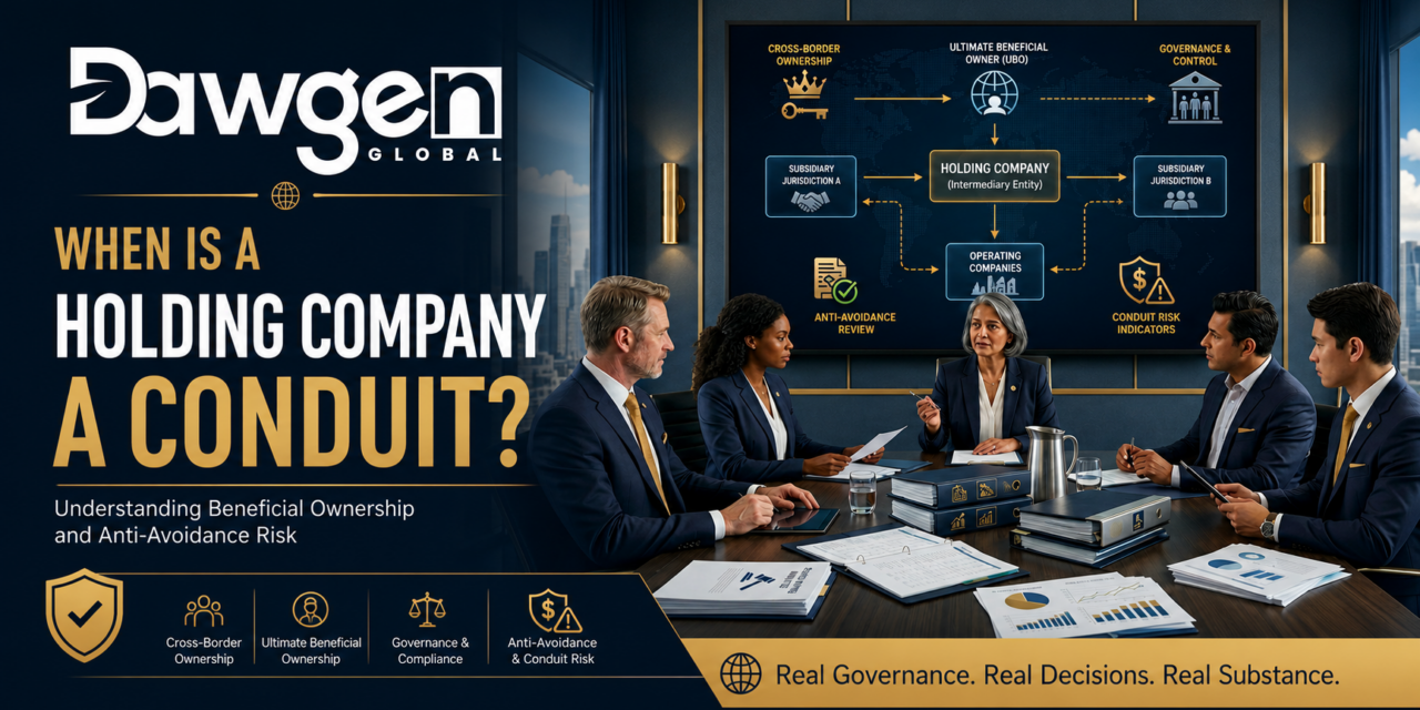When Is a Holding Company a Conduit? Understanding Beneficial Ownership and Anti-Avoidance Risk