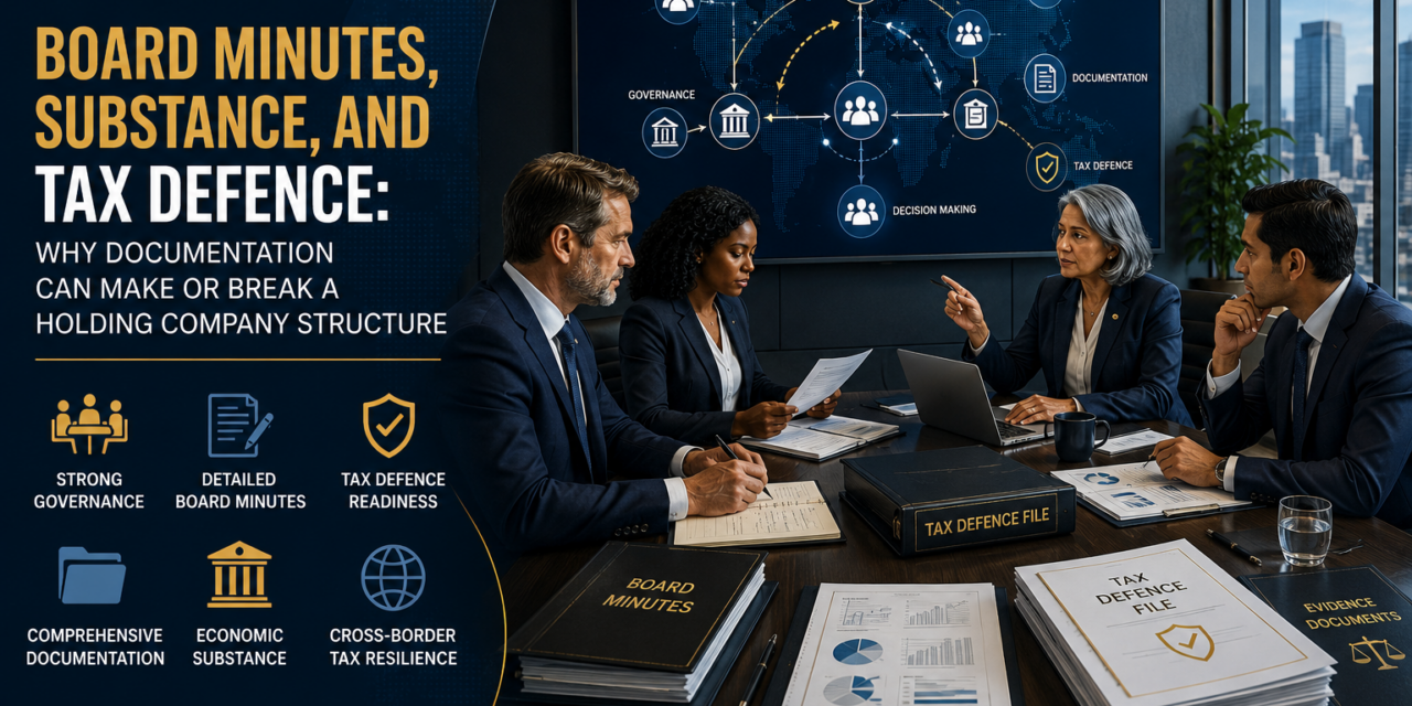 Board Minutes and Tax Substance: Why Documentation Can Make or Break a Holding Company Structure