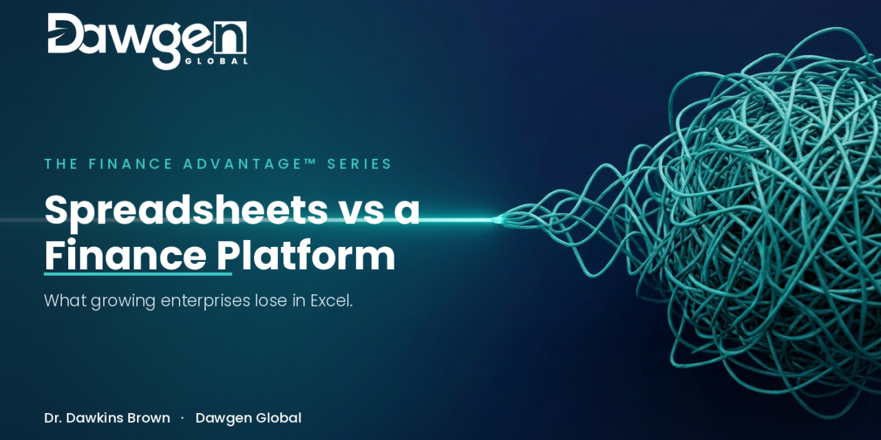 Spreadsheets vs a Real Finance Platform: What Growing Enterprises Lose by Staying in Excel